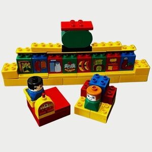Lego Duplo Vintage Pieces Grocery Set